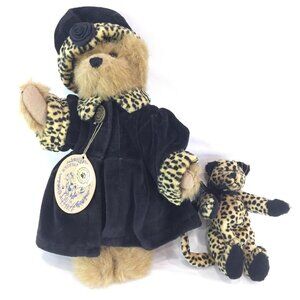 New Boyds Bears Bailey Bear 20th Anniversary Brown Plush Stuffed Animal Cheetah